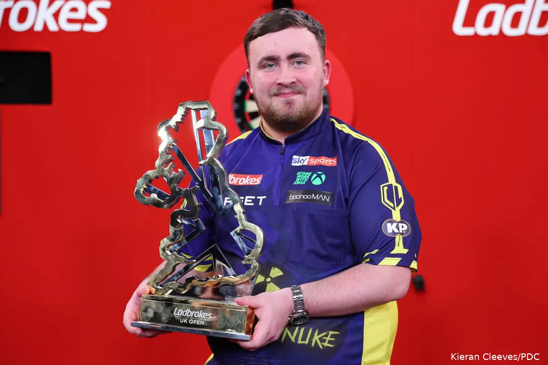 Im vergangenen Jahr krönte sich Luke Littler erstmals zum UK-Open-Champion