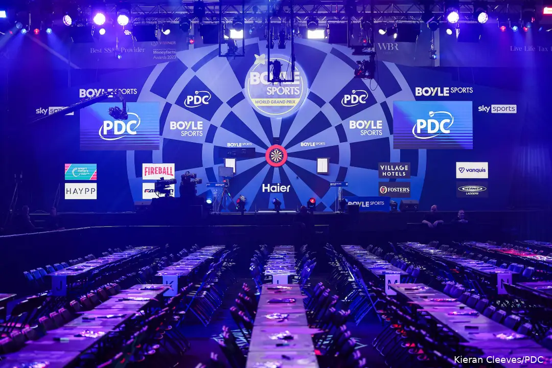 Bühne des World Grand Prix