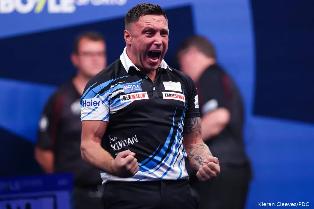 Gerwyn Price jubelt lautstark