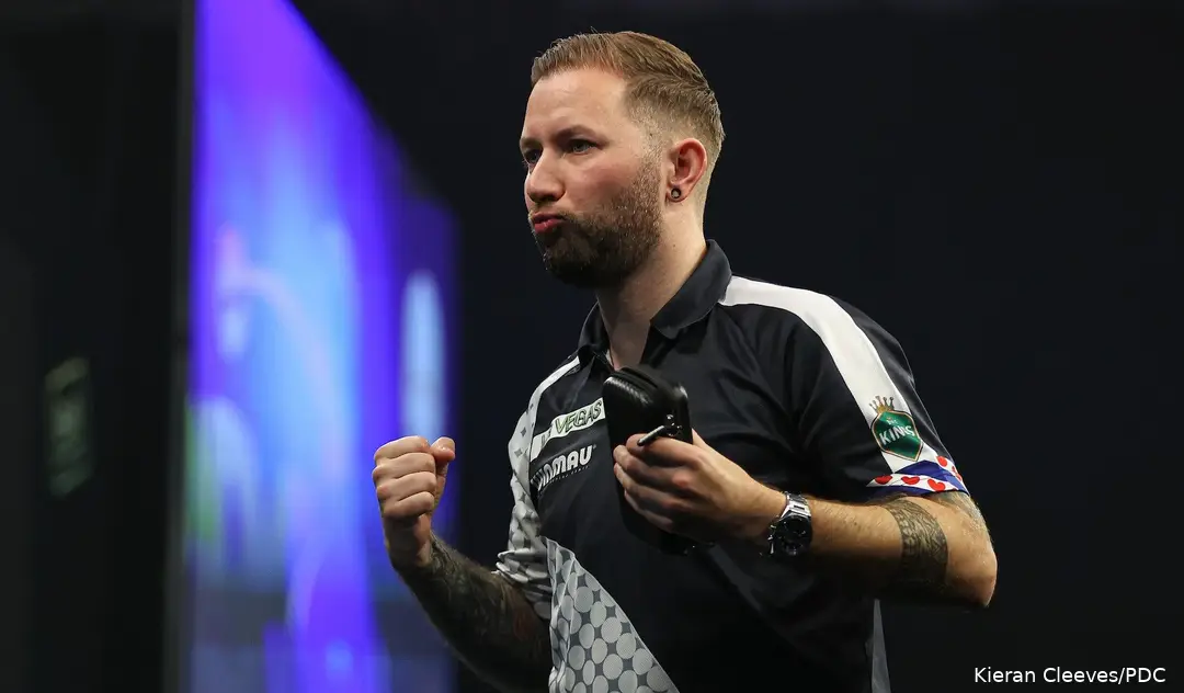 Danny Noppert treft Michael Smith in de eerste ronde van de Winmau World Masters