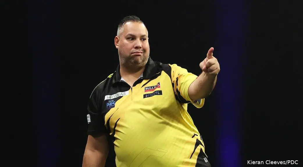 Jermaine Wattimena won zaterdagmiddag met een whitewash van Josh Rock