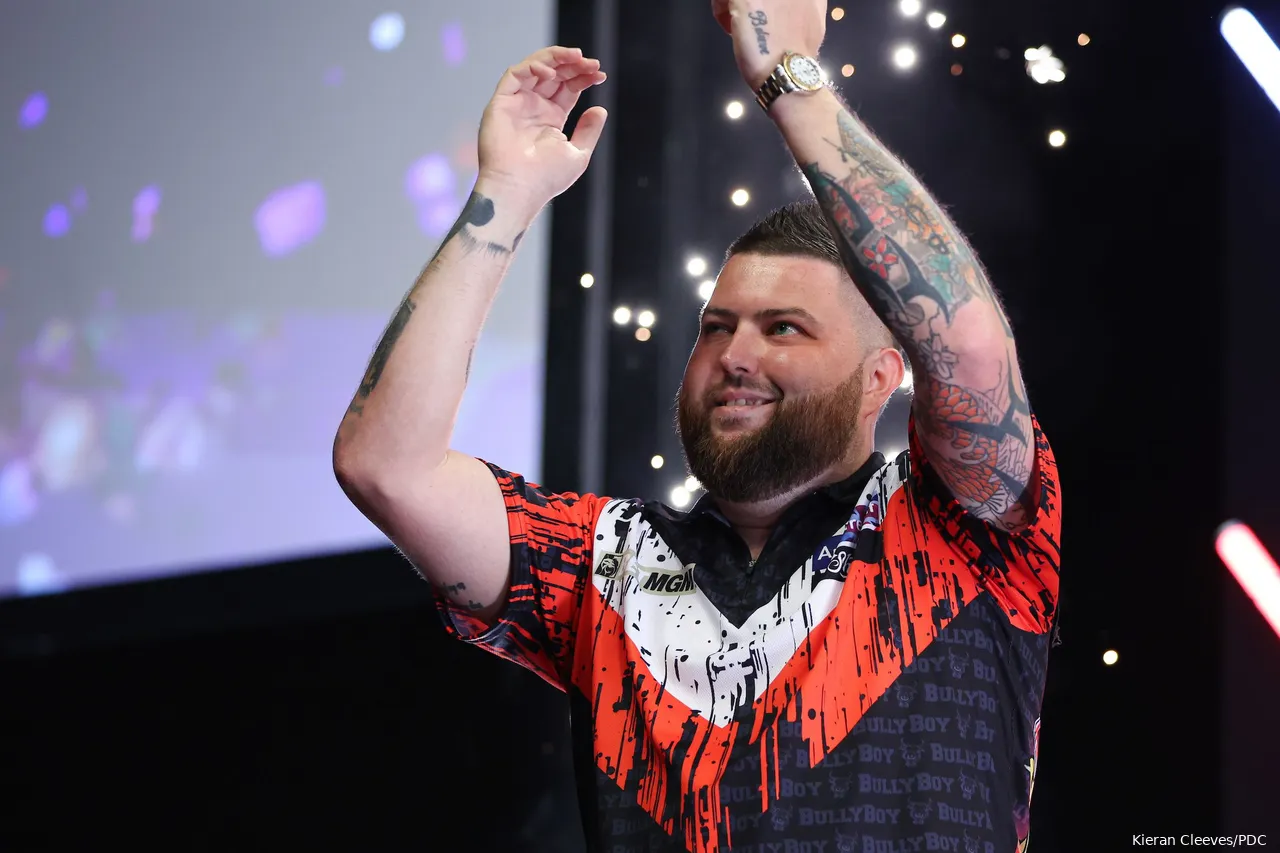 Michael Smith geht in diesem Jahr auf die Jagd nach seinem ersten World Matchplay-Titel