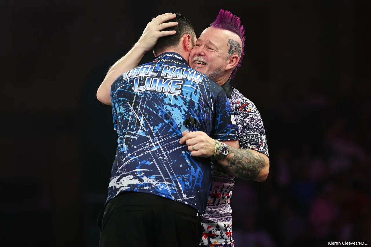Luke Humphries, Peter Wright<br>