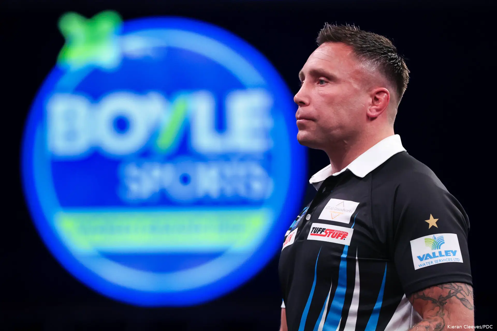 Gerwyn Price at the 2026 World Grand Prix