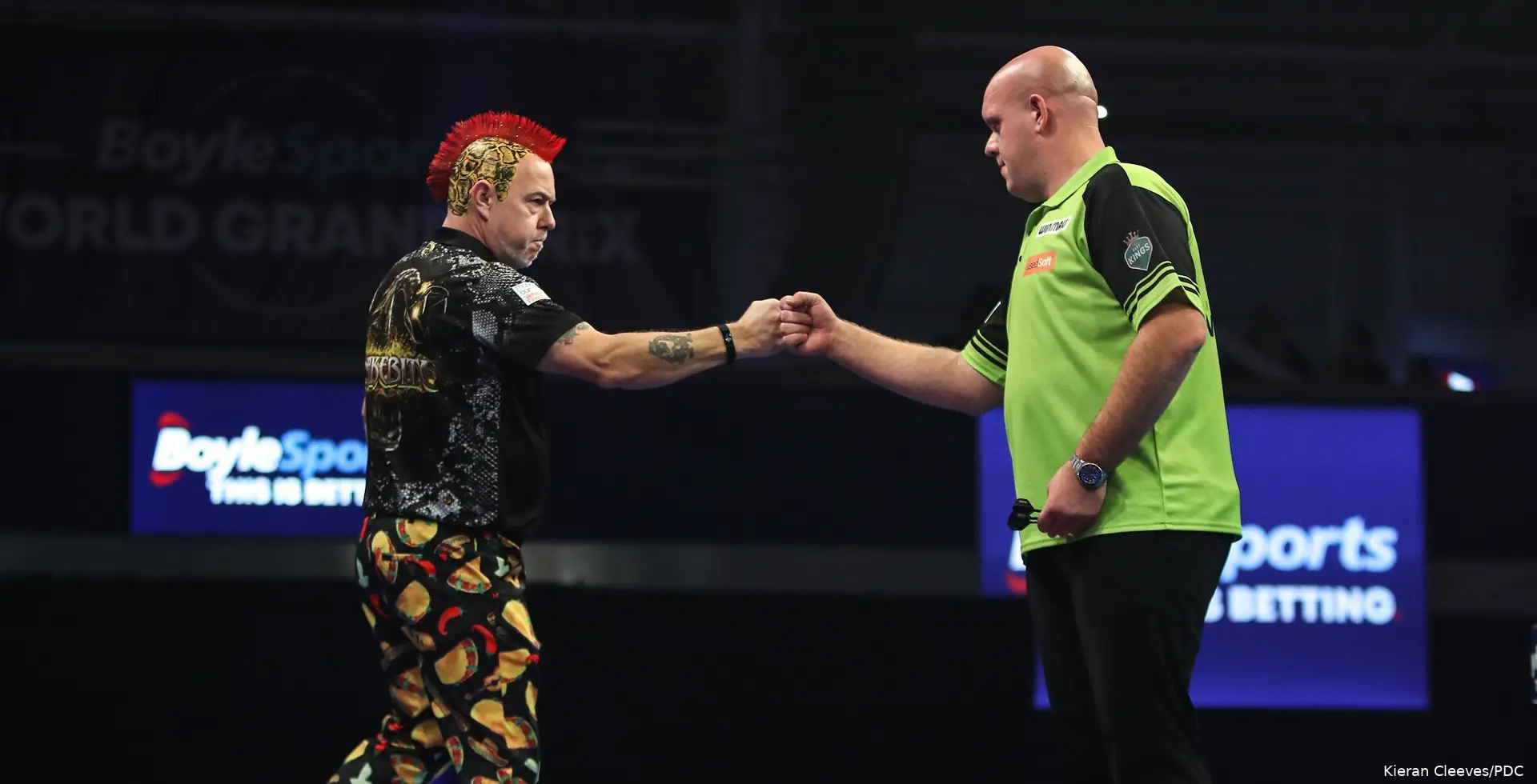 2022WGPSF Peter Wright Michael Van Gerwen1