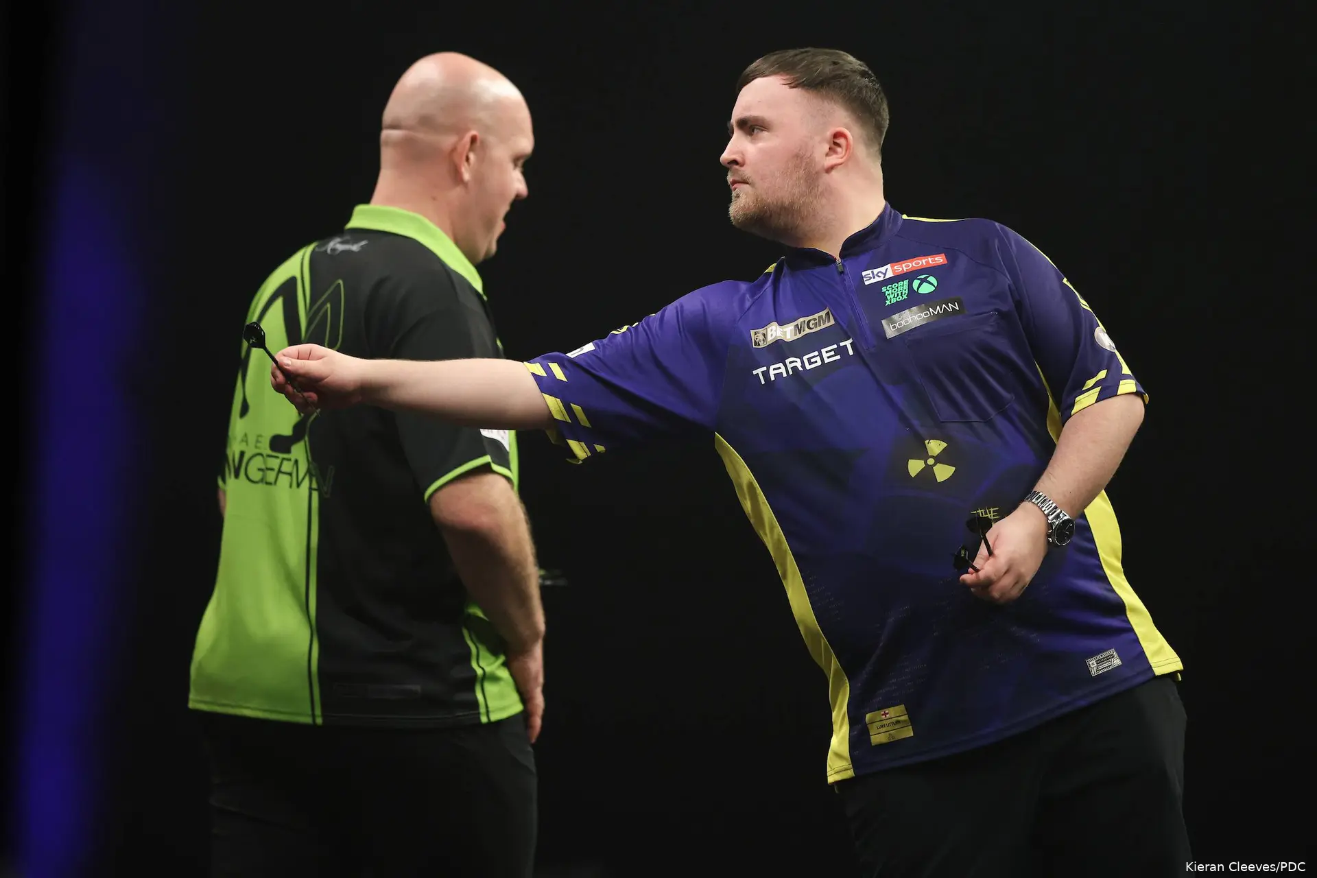 luke littler michael van gerwen 3
