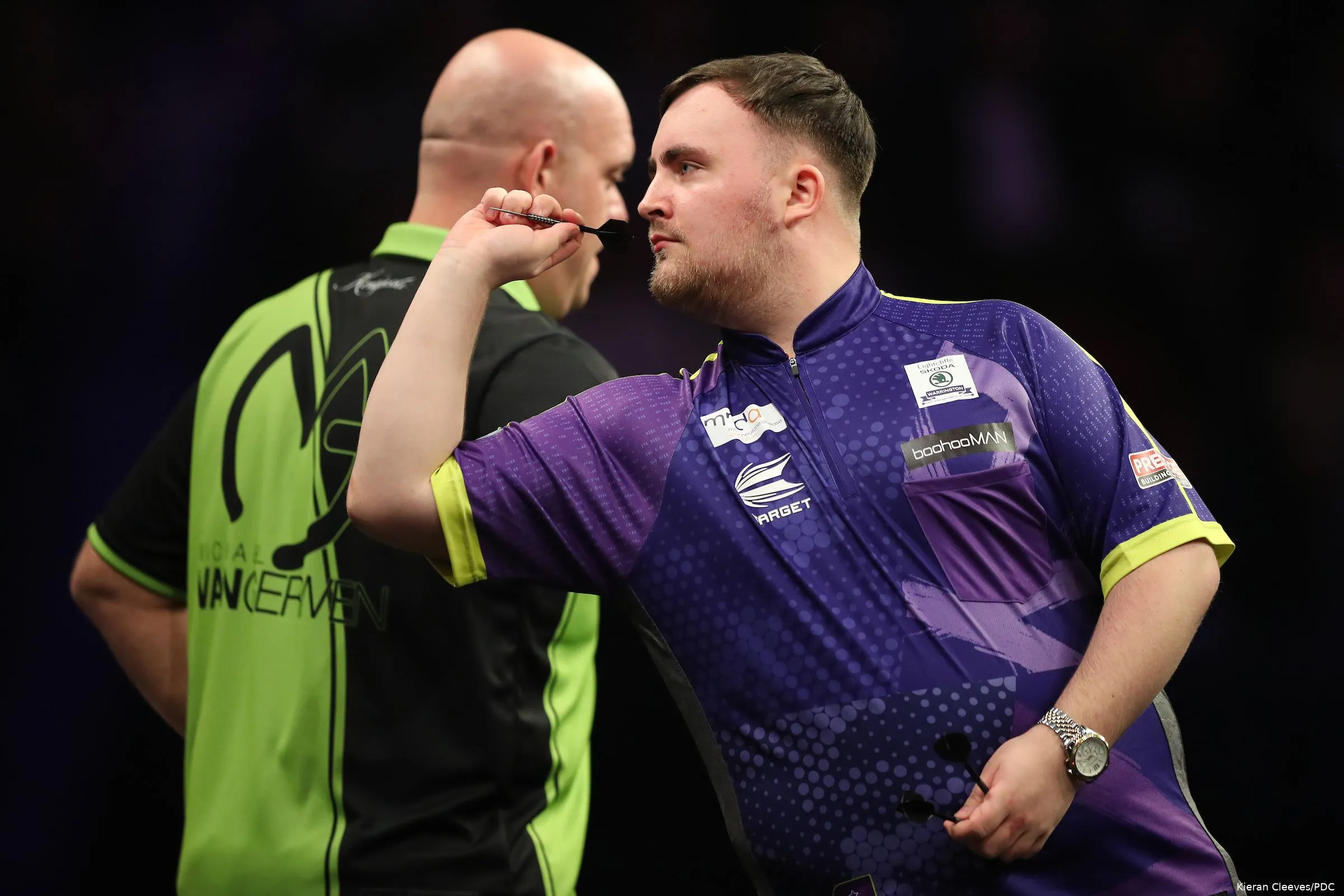 luke littler michael van gerwen