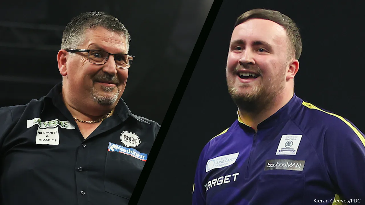 gary anderson luke littler