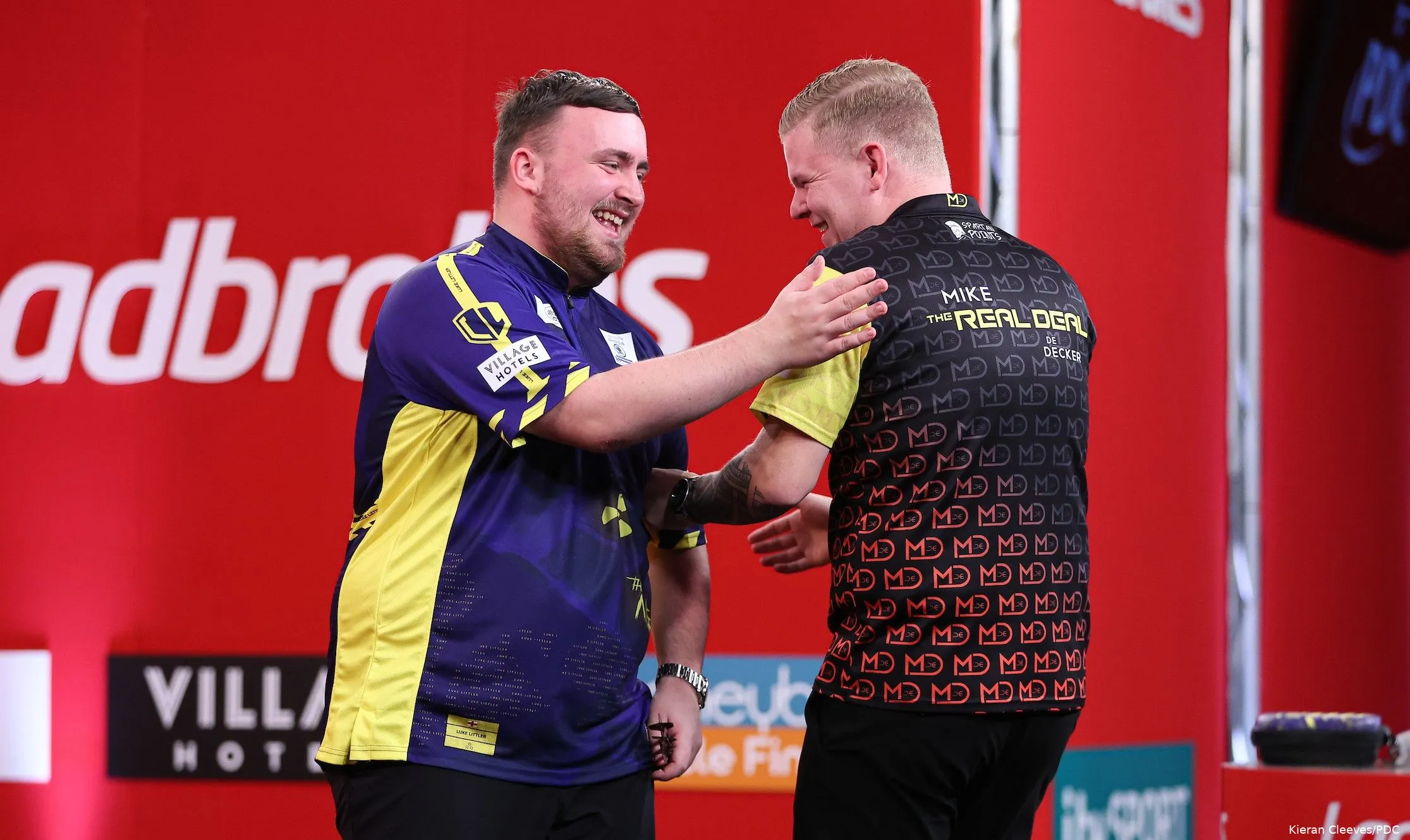 luke littler mike de decker