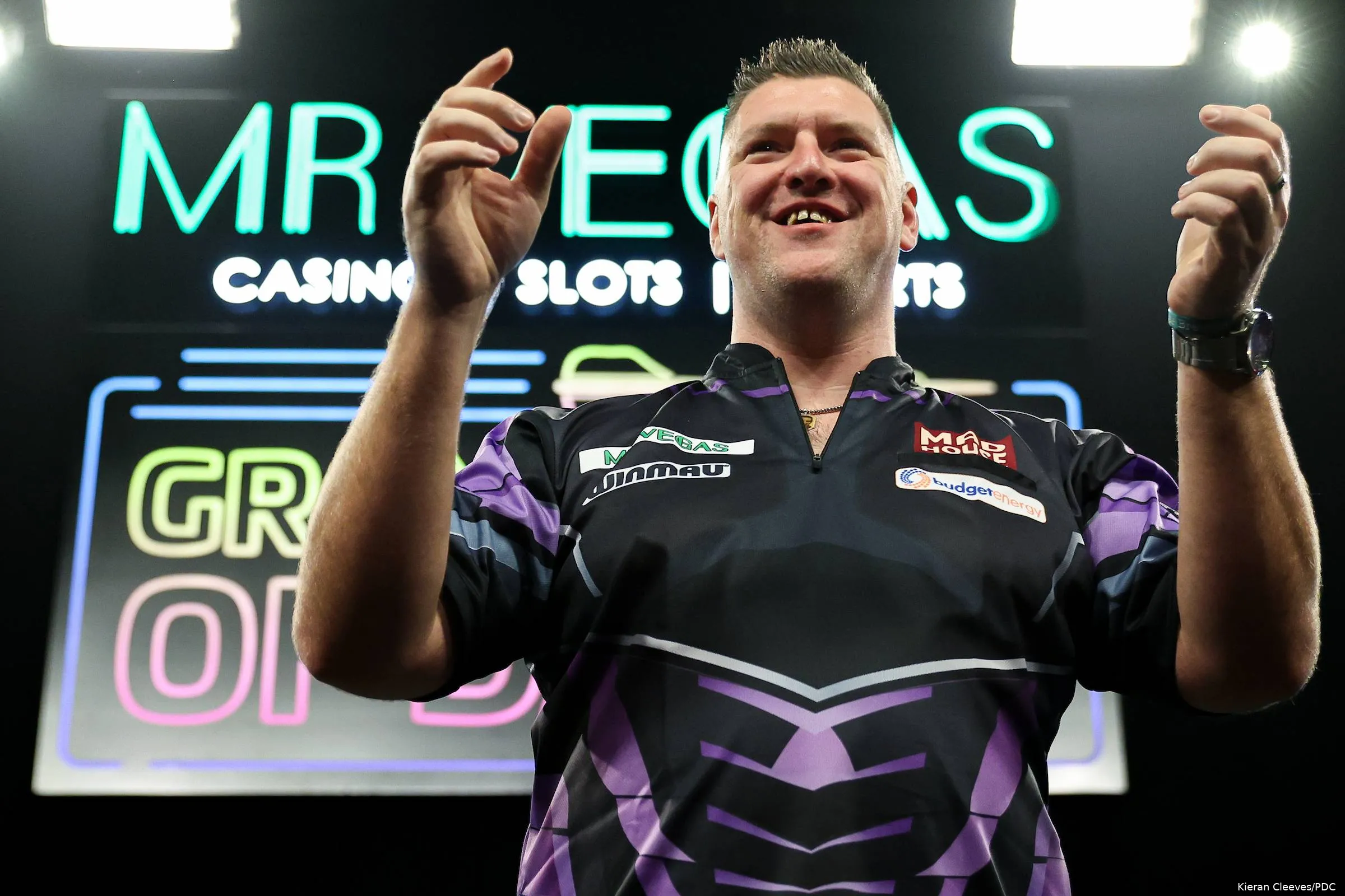 Daryl Gurney at the Grand Slam of Darts