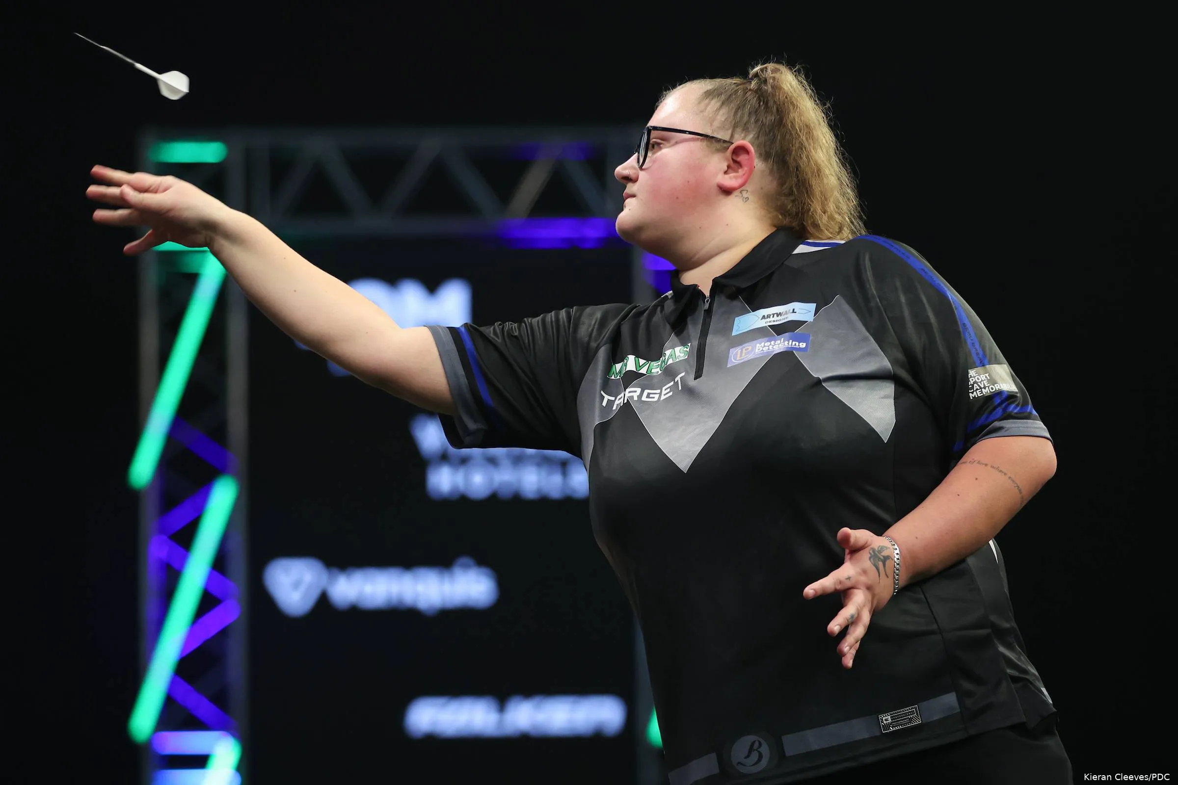 Beau Greaves in action