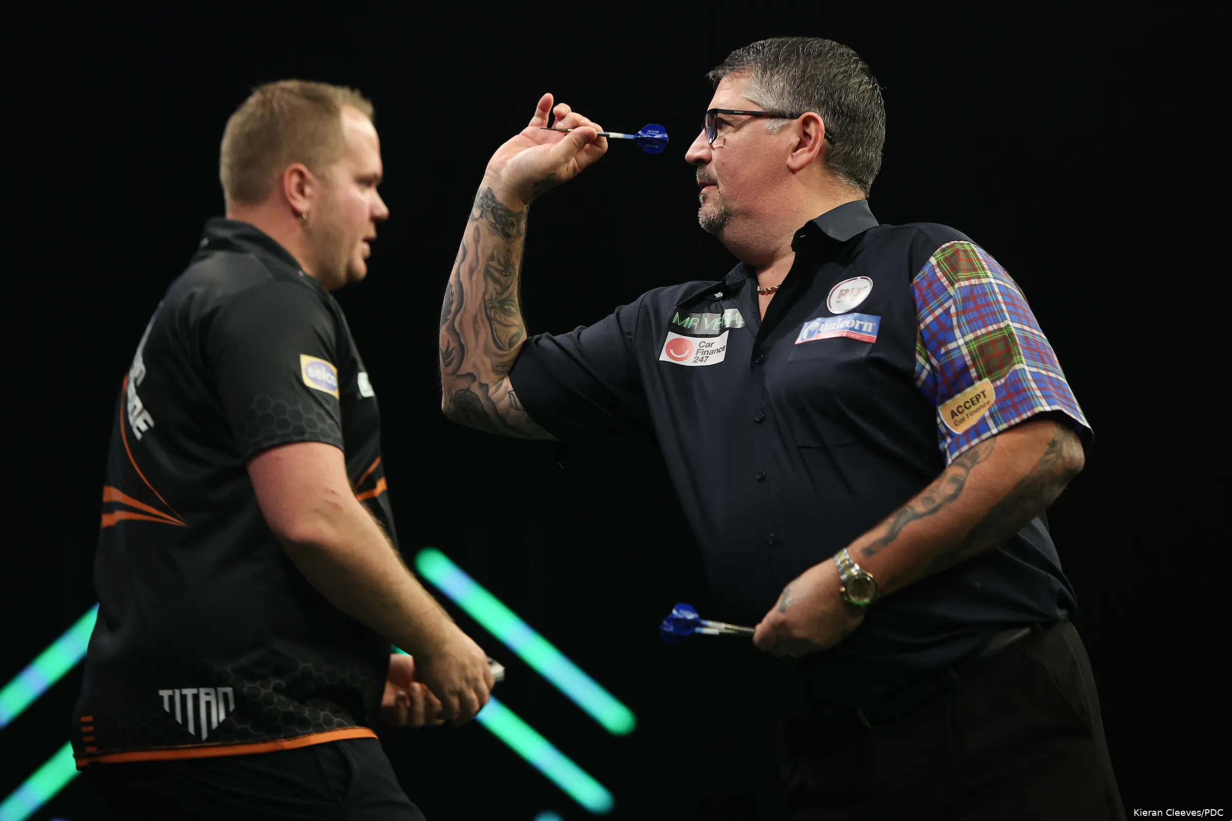 gary anderson dirk van duijvenbode