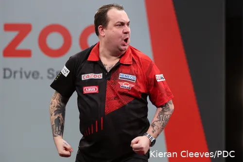 Kim Huybrechts is currently unseeded for the World Cup of Darts