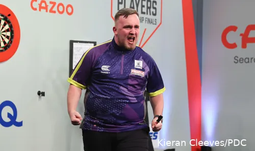 Luke Littler made the final in the 2024 Players Championship Finals