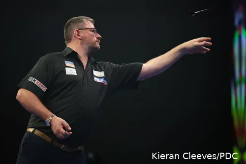 James Wade in action