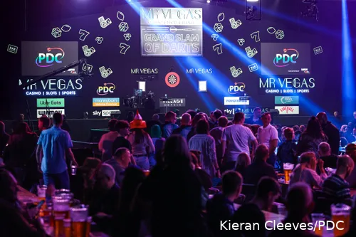 stage grand slam of darts