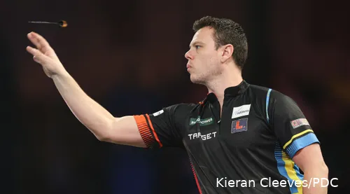Jeffrey de Graaf reached last 16 at World Darts Championship for first time