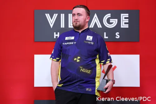 Luke Littler played the final at the Players Championship Finals just last month