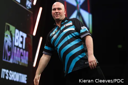 As number four in the world, Rob Cross is of course also in attendance