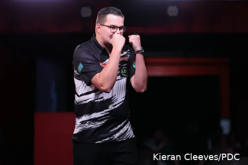 Gian van Veen reached the quarter-finals at the UK Open last weekend