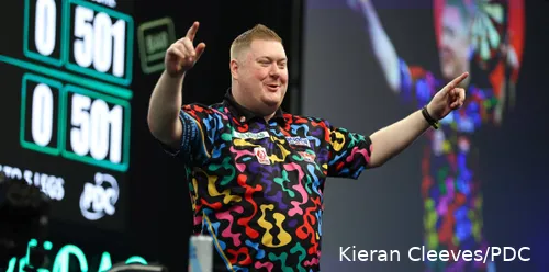 Ricky Evans meets Gerwyn Price in the quarterfinals