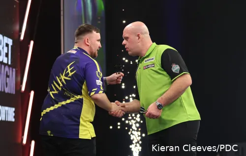 Luke Littler, Michael van Gerwen