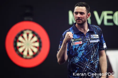 Luke Humphries feierte seinen ersten Grand-Slam-Titel im Jahr 2023