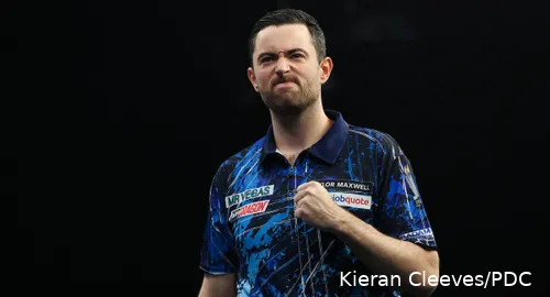 Macht im Ally Pally Jagd auf seine zweite WM-Krone: Luke Humphries