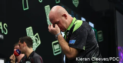 Will ein enttäuschendes Jahr im Ally Pally retten: Michael van Gerwen