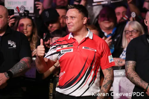 Gerwyn Price zal donderdagavond de grote lieveling van het publiek zijn in Cardiff