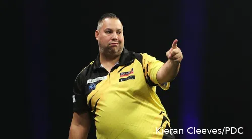 Jermaine Wattimena won zaterdagmiddag met een whitewash van Josh Rock