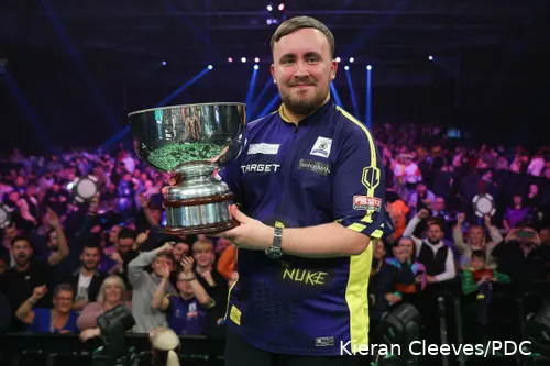 Luke Littler won dit najaar onder meer de Grand Slam of Darts