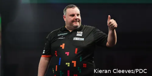 Ryan Joyce haalt voor het eerst sinds de editie van 2019 de derde ronde op het WK Darts