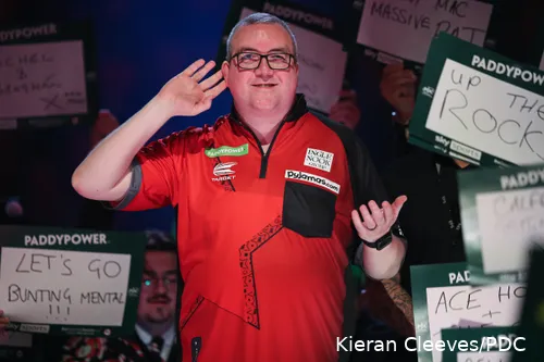 Stephen Bunting is uitgegroeid tot één van de absolute publiekslievelingen