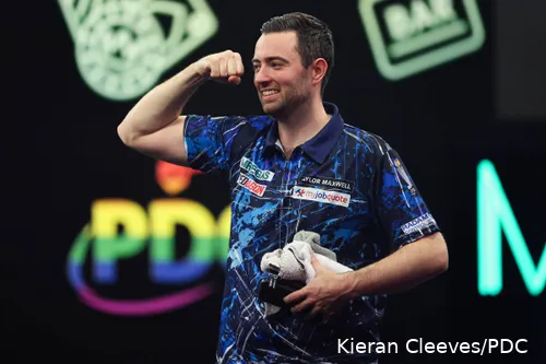 Luke Humphries won dit jaar twee majors