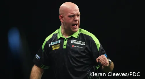 Michael van Gerwen aast op een vierde wereldtitel