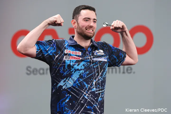 Luke Humphries first won the Players Championship Finals in 2023