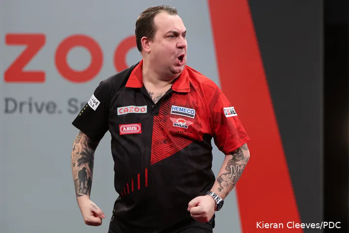 Kim Huybrechts is currently unseeded for the World Cup of Darts