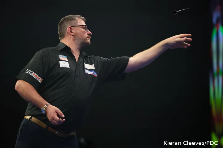 James Wade in action