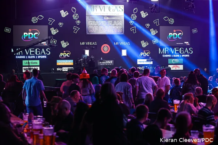 stage grand slam of darts
