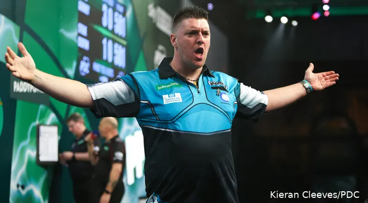 Daryl Gurney can make sure there are no more German darters at the World Darts Championship after Christmas