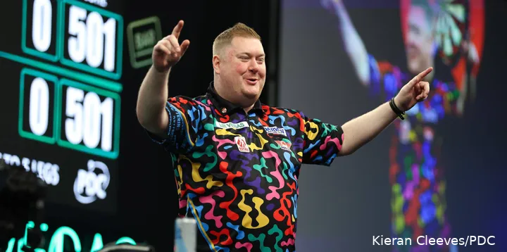 Ricky Evans meets Gerwyn Price in the quarterfinals