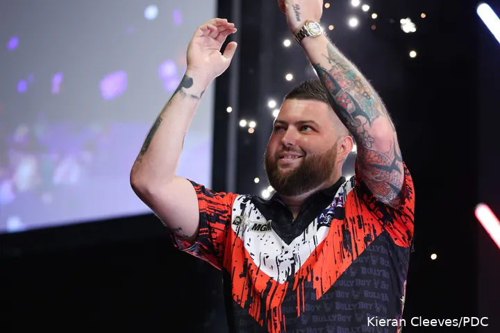 Michael Smith geht in diesem Jahr auf die Jagd nach seinem ersten World Matchplay-Titel