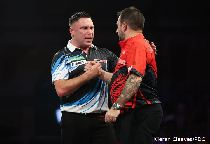 Gerwyn Price und Jonny Clayton sind abseits der Bühne gut miteinander befreundet