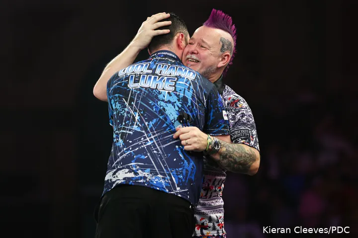 Luke Humphries, Peter Wright<br>