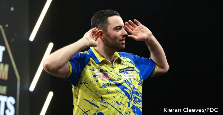 Luke Humphries gilt in Leeds erneut als einer der großen Favoriten – vor heimischem Publikum gewann er die vergangenen beiden Premier-League-Abende