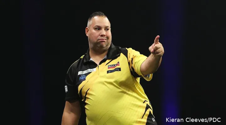 Jermaine Wattimena won zaterdagmiddag met een whitewash van Josh Rock