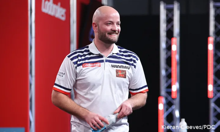 Thibault Tricole is de eerste Fransman die ooit aan het WK Darts heeft meegedaan