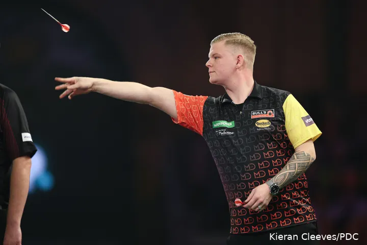 Mike De Decker in actie