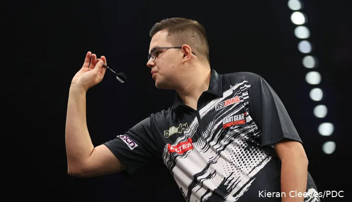 Gian van Veen in actie